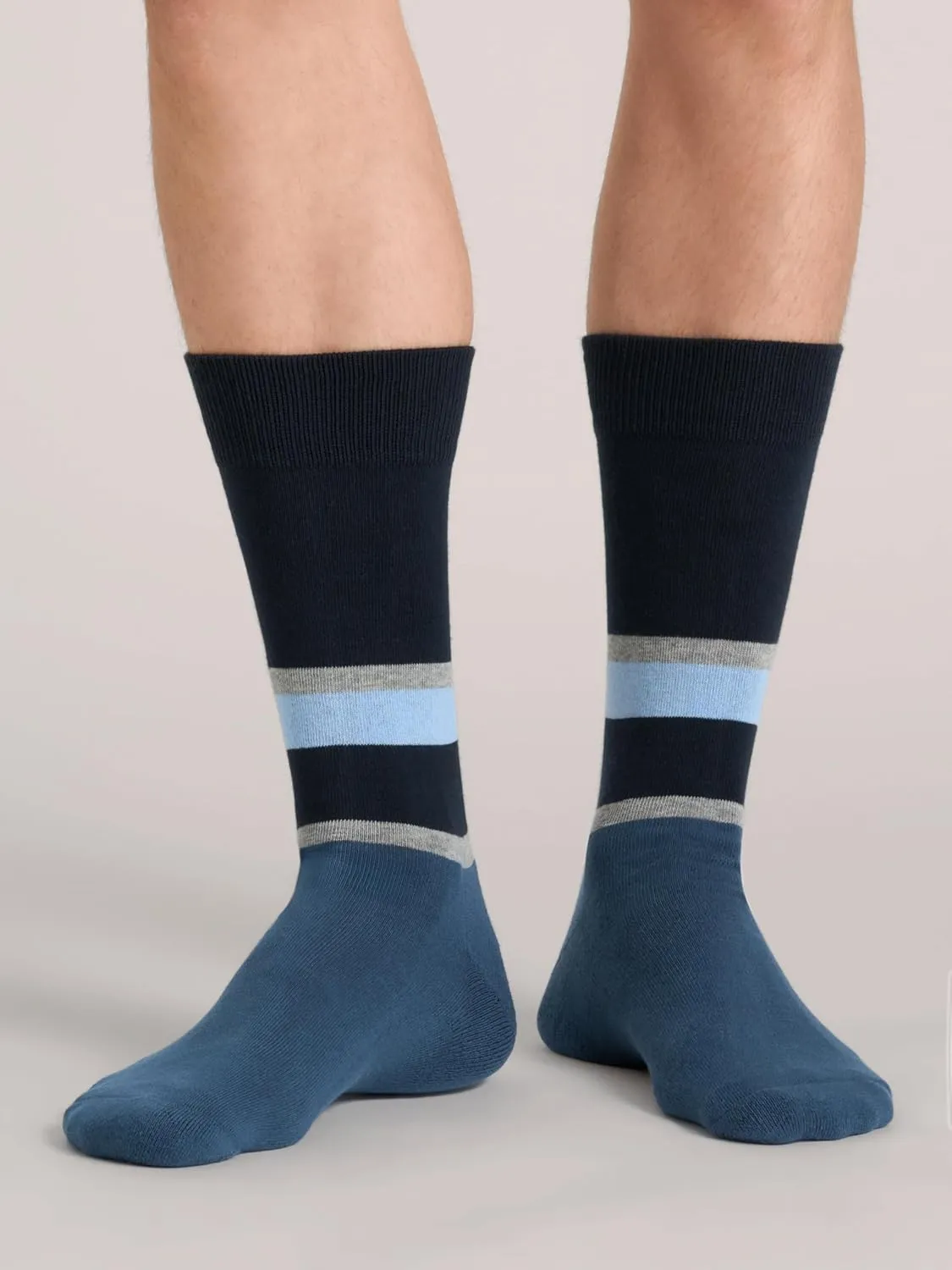 Ted Baker Men's 3 Pack Cushioned Crew Dress Socks
