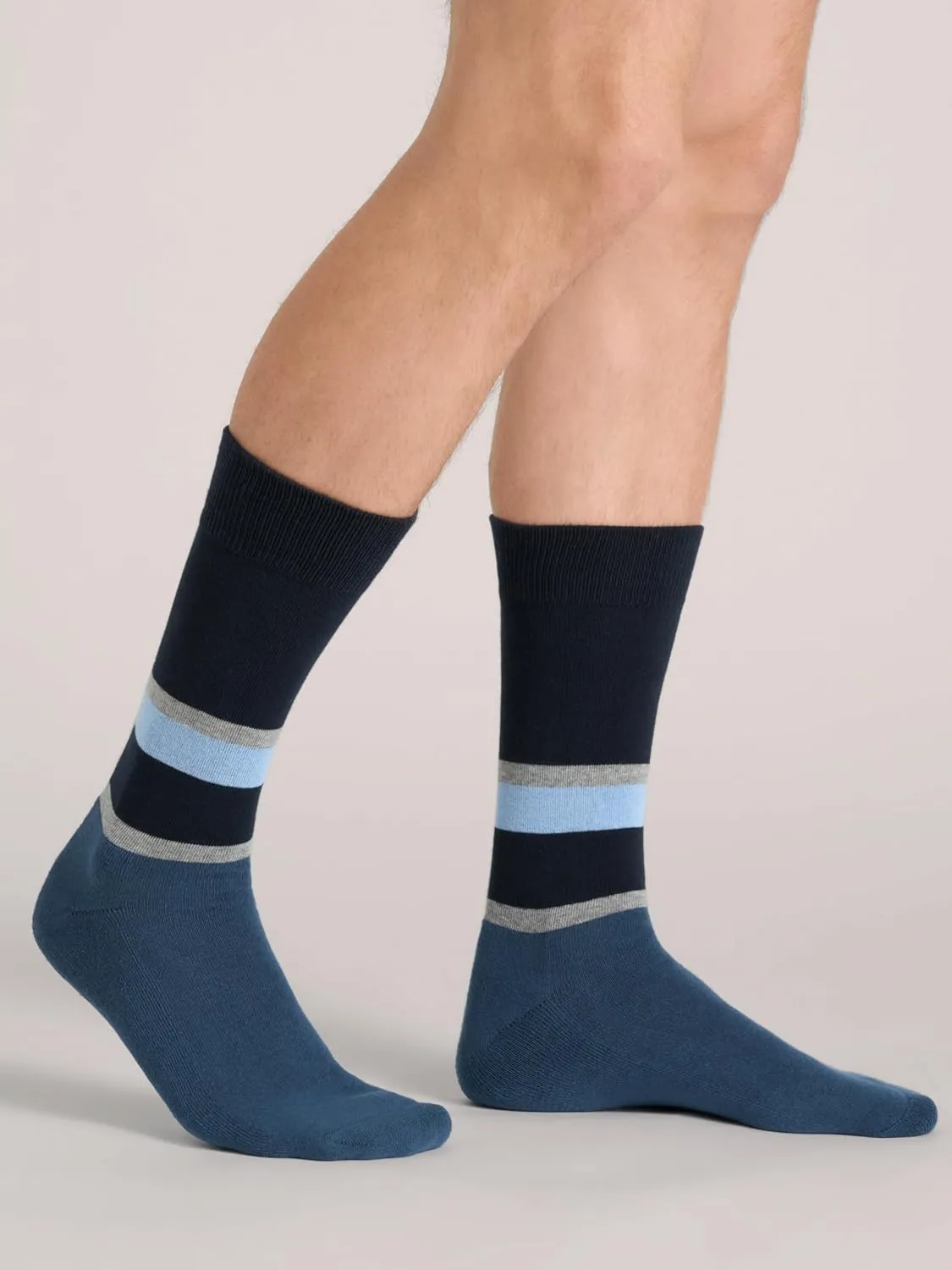 Ted Baker Men's 3 Pack Cushioned Crew Dress Socks