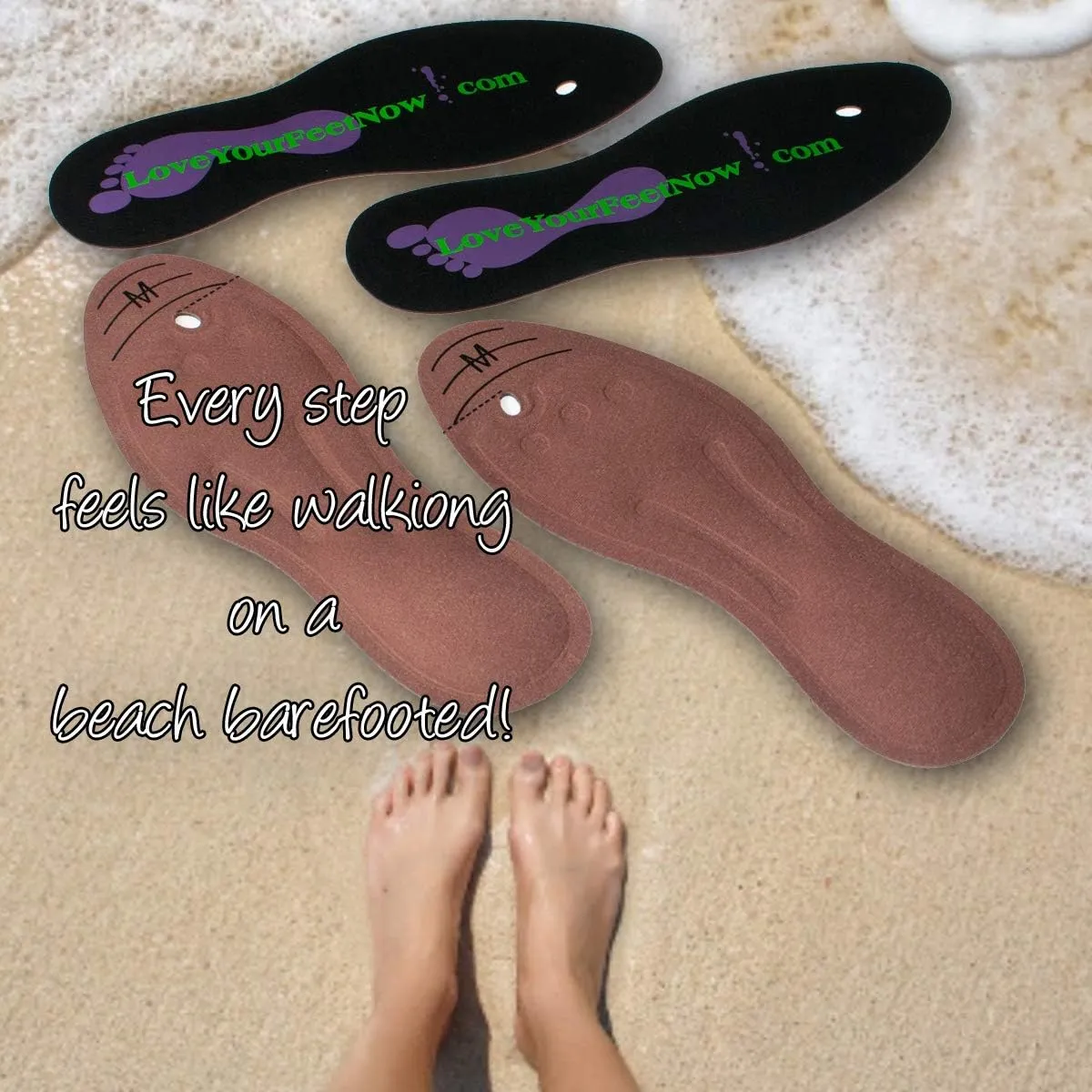 The Best Liquid Orthotic Inserts for Plantar Fasciitis, Neuropathy & Sore Feet. ((XL) LYFN XL Mens 11-13)
