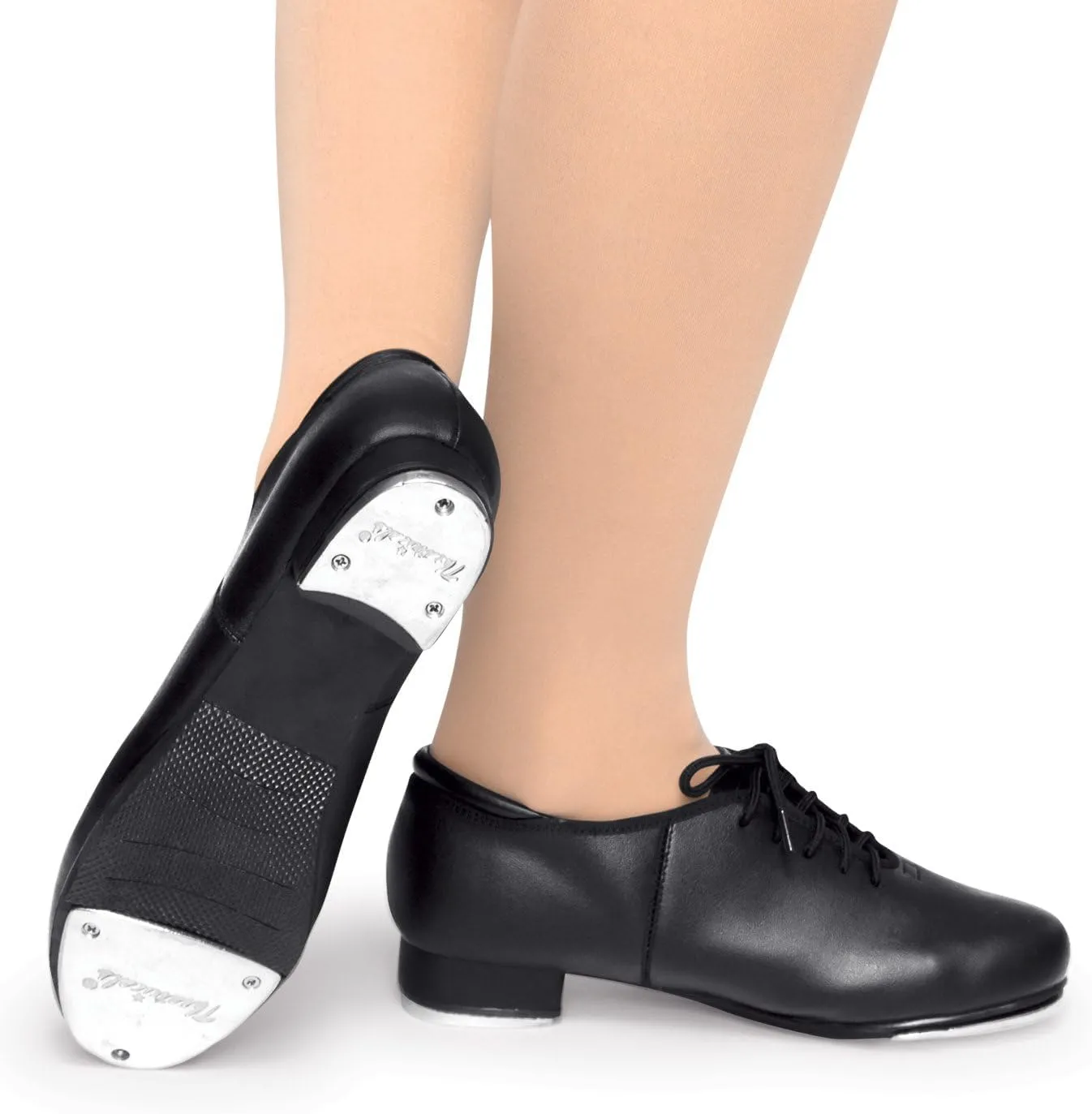 Theatricals Adult Lace Up Tap Shoes