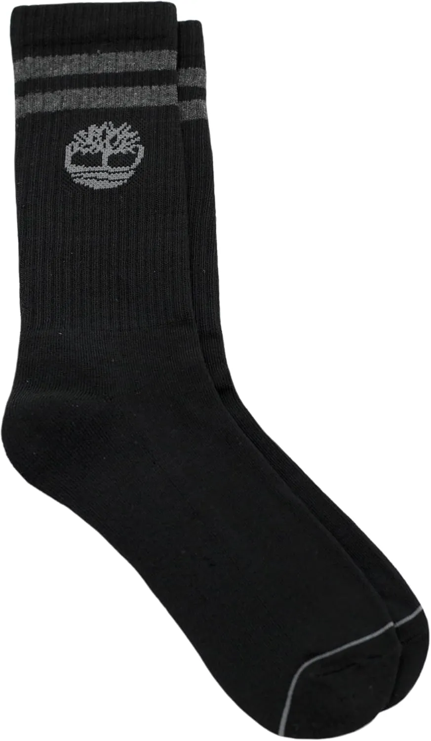 Timberland Cushioned Performance Work Athletic Crew Length 5 Pair Pack Socks for Men with Arch Support Shoe Size 9-12