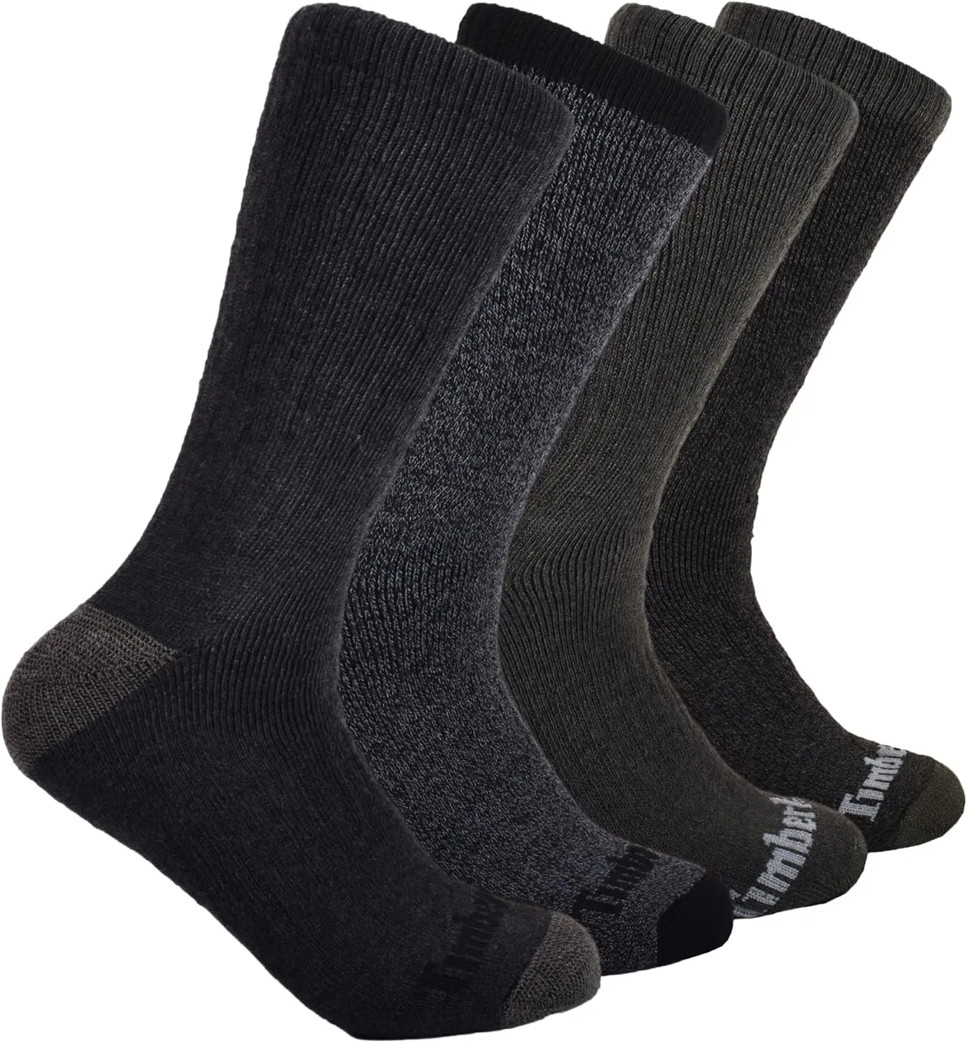 Timberland Men's Crew Socks (4 Pairs)