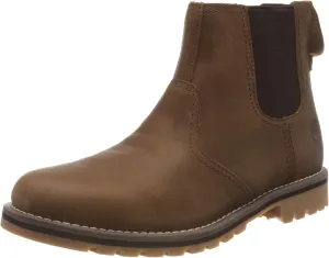 Timberland Men's Larchmonts Norfolk Virginia T-Shirt Boots, Rust Full Grain, 10