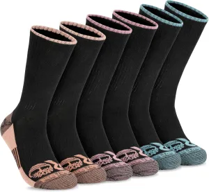 Timberland PRO Work Crew, Sorbtek Moisture Control Performance Womens Socks, Arch Support, Cushioned Footbed