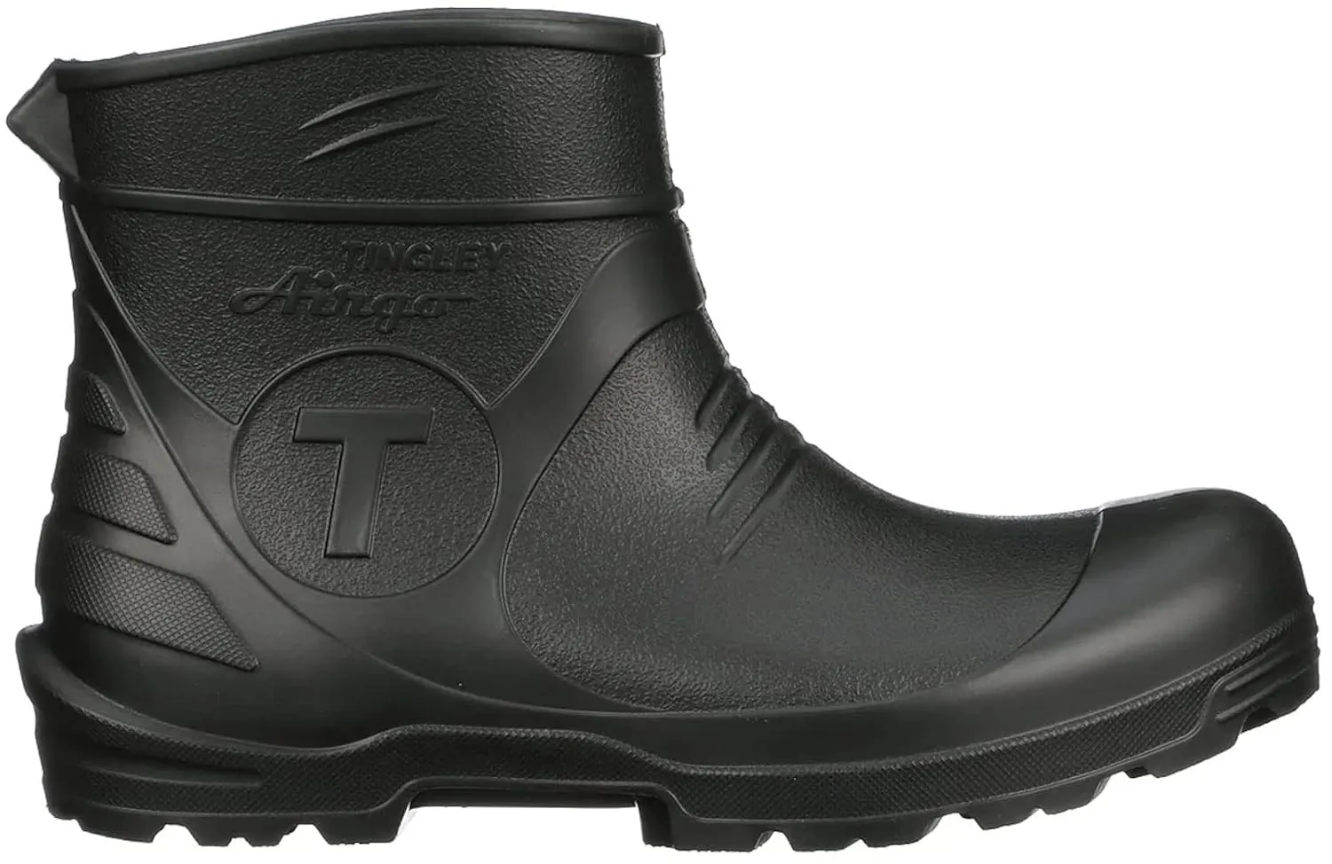 Tingley Airgo 21121 Ultra Lightweight EVA Low Cut Boot with Cleated Outsole, Mens 7 / Womens 9, Black