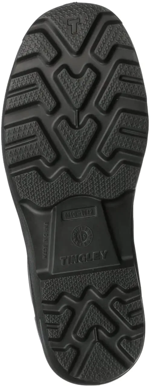Tingley Airgo 21121 Ultra Lightweight EVA Low Cut Boot with Cleated Outsole, Mens 7 / Womens 9, Black