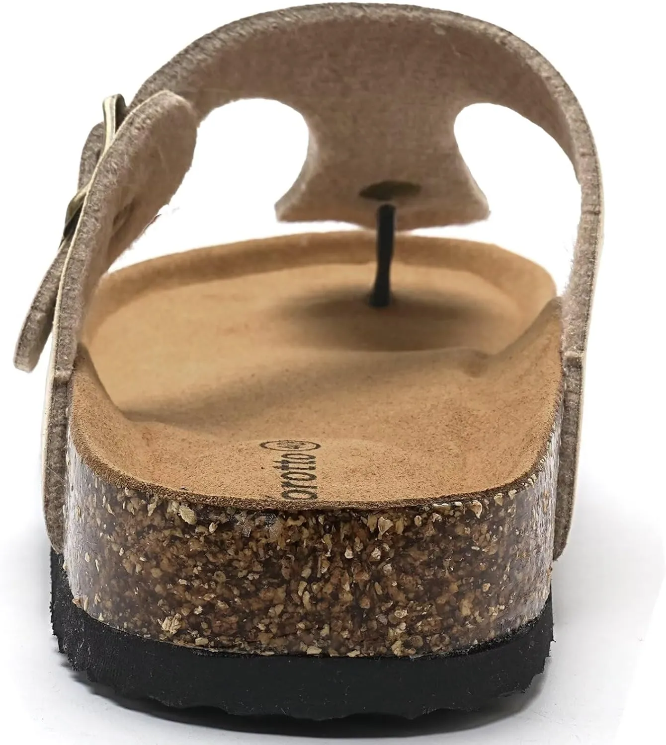 Torotto Mens Womens Flip Flops Thong Sandals with Cork Footbed Open Toe Adjustable Webbing Slides Sandals for Walking | Beach | Indoor