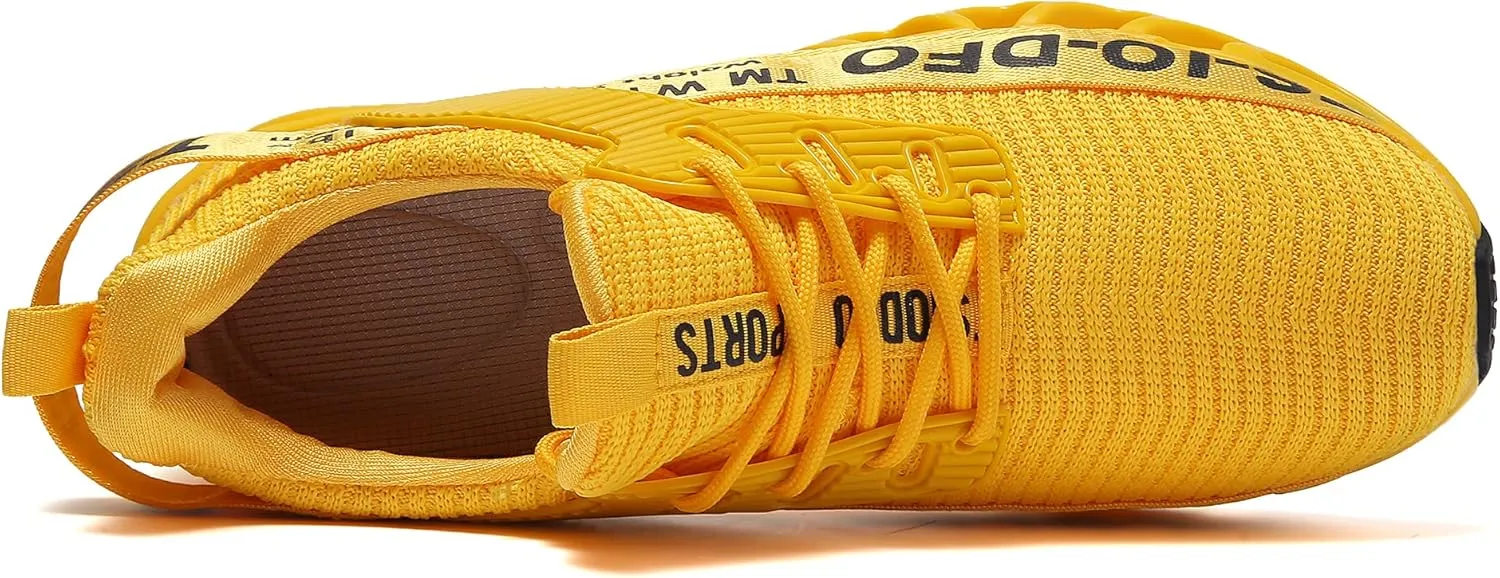 TSIODFO Running Shoess for Men Athletic Tennis Walking Shoes