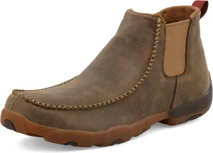 Twisted X Men's 4" Chelsea Wedge Sole Boot, Moc Toe
