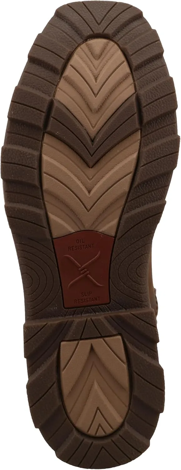 Twisted X Women's 11" UltraLite X Work Boot, Square Toe Nano Toe with UltraLite X