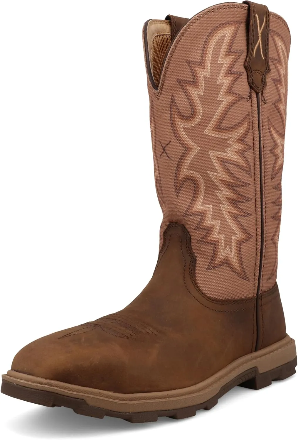Twisted X Women's 11" UltraLite X Work Boot, Square Toe Nano Toe with UltraLite X