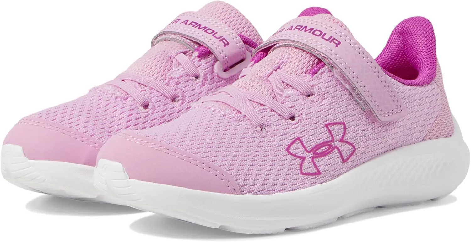 Under Armour Unisex-Child Pre School Pursuit 3 Big Logo Alternate Closure Running Shoe