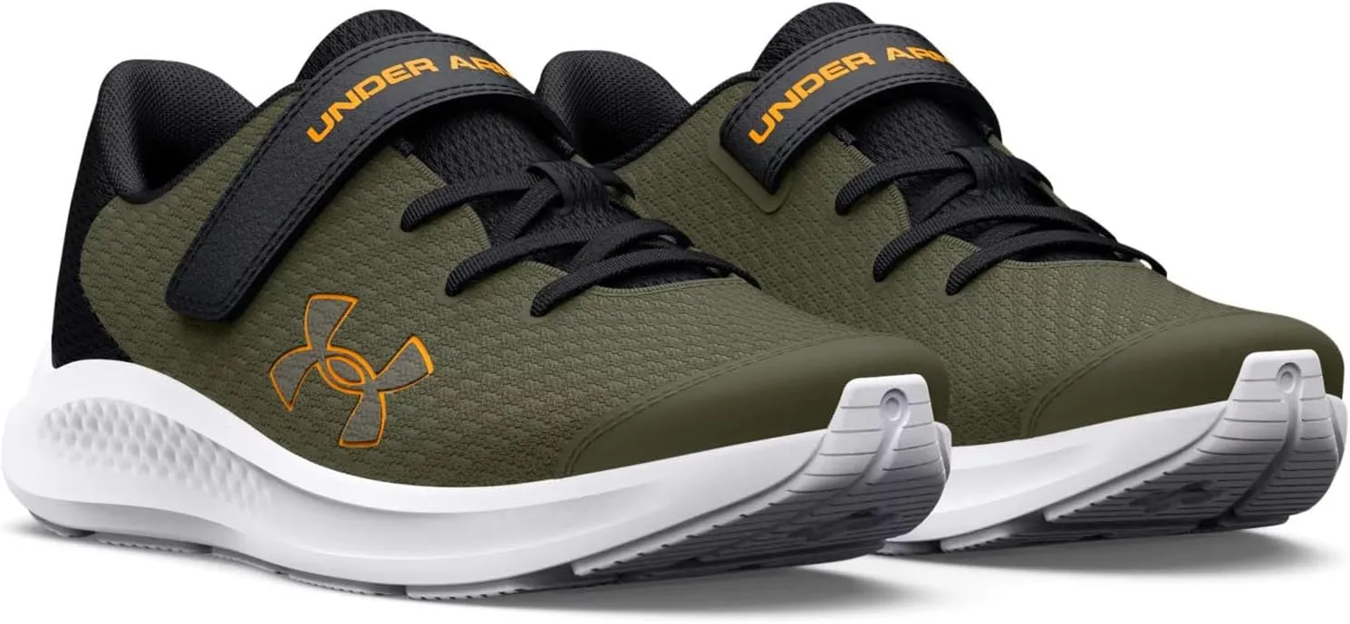 Under Armour Unisex-Child Pre School Pursuit 3 Big Logo Alternate Closure Running Shoe