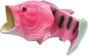 Unisex Fish Slippers, bass Sandals, Animal Slippers Animal Fish
