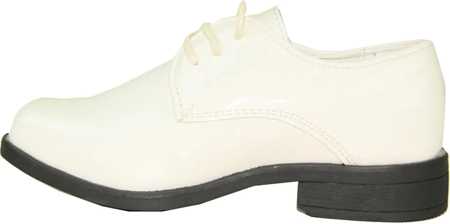 VANGELO Men's Tuxedo Shoe Tux-1 Wrinkle Free Dress Shoe