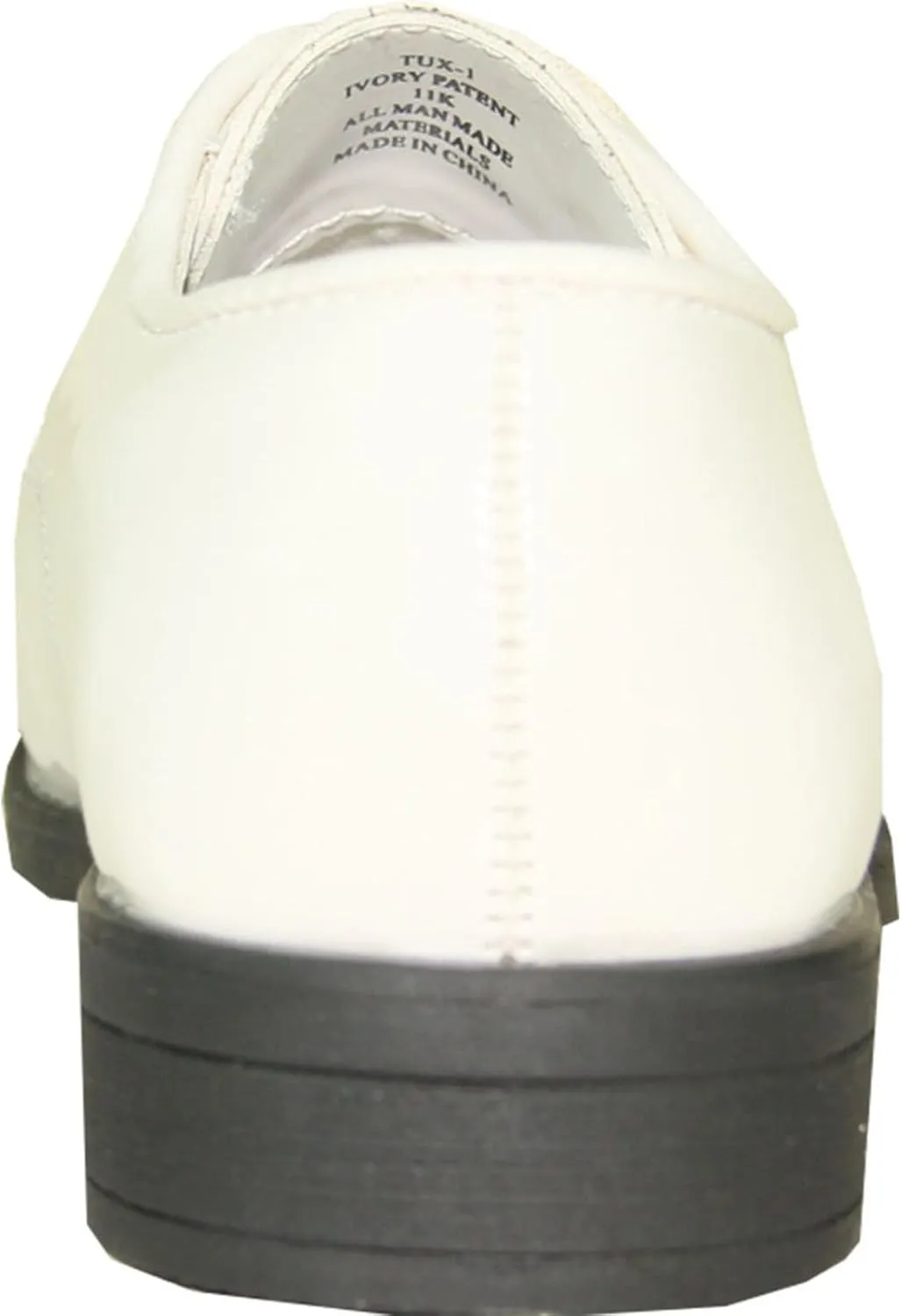 VANGELO Men's Tuxedo Shoe Tux-1 Wrinkle Free Dress Shoe