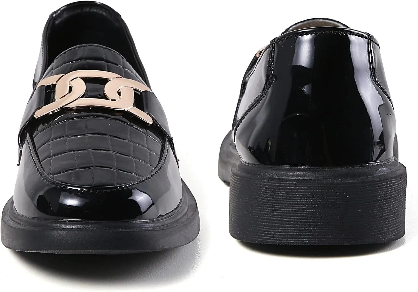 VOCNTVY Loafers for Women Slip On Comfort Business Work Shoes