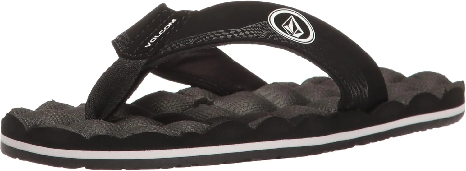 Volcom Boy's Recliner Big Youth Flip Flop Sandal