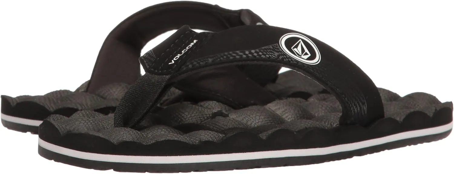 Volcom Boy's Recliner Big Youth Flip Flop Sandal