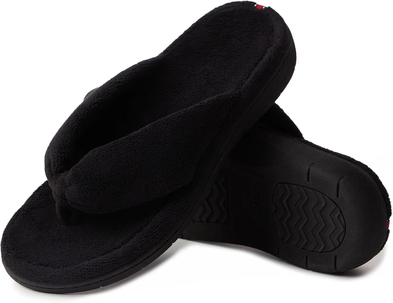 WALKFUN Women's Thong Slippers with Arch Support, Cozy House Indoor Home Flip Flops for Women