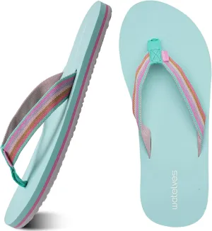 WateLves Womens-Flip-Flops-Thong-Sandals-Beach-Shoes Light and Comfortable for Vacation