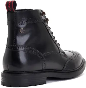 Waxy Brogue Boots by Dealer