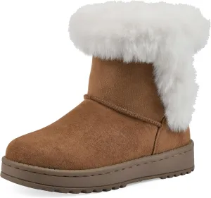 WHITE MOUNTAIN KIDS Girls' Incher Faux Fur Boot