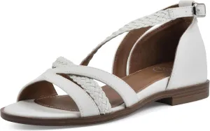 WHITE MOUNTAIN Women's Kika Open Toe Flat Sandal