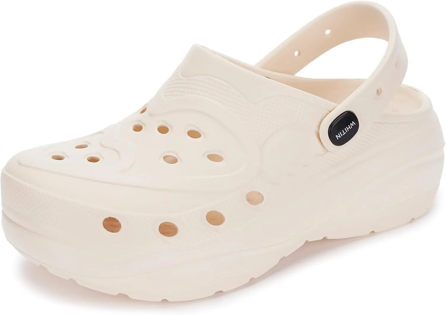 WHITIN Clogs for Women | Thick Sole Cushioned Garden Shoes