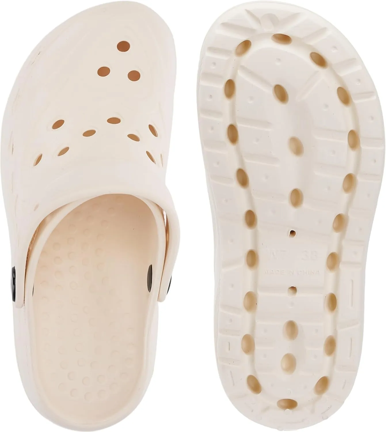 WHITIN Clogs for Women | Thick Sole Cushioned Garden Shoes