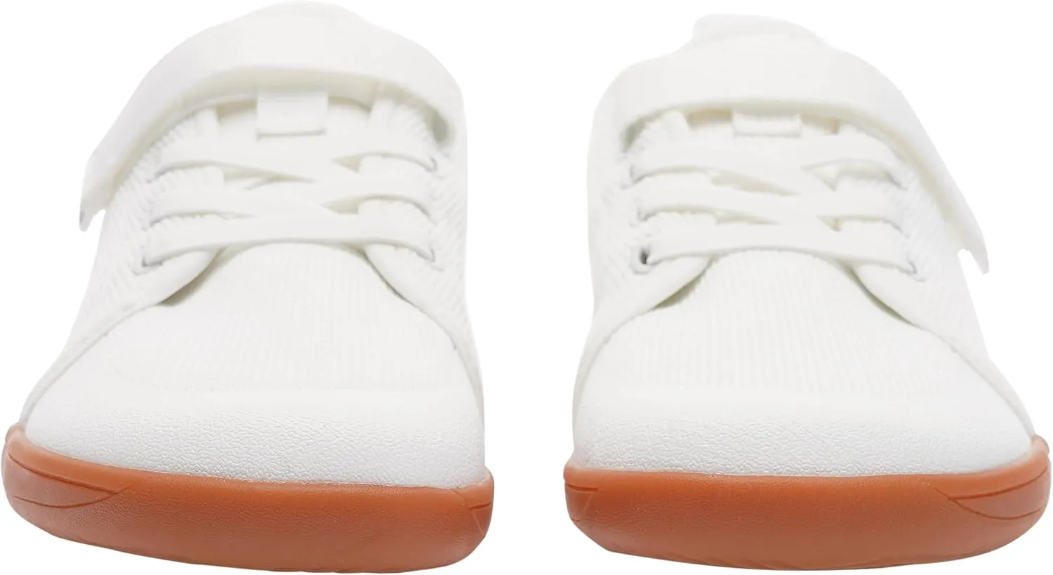 WHITIN Little/Big Kid Barefoot Shoes | Boys/Girls Lace-up Minimalist Sneakers | Wide Toe Box | Natural Flexible Fit