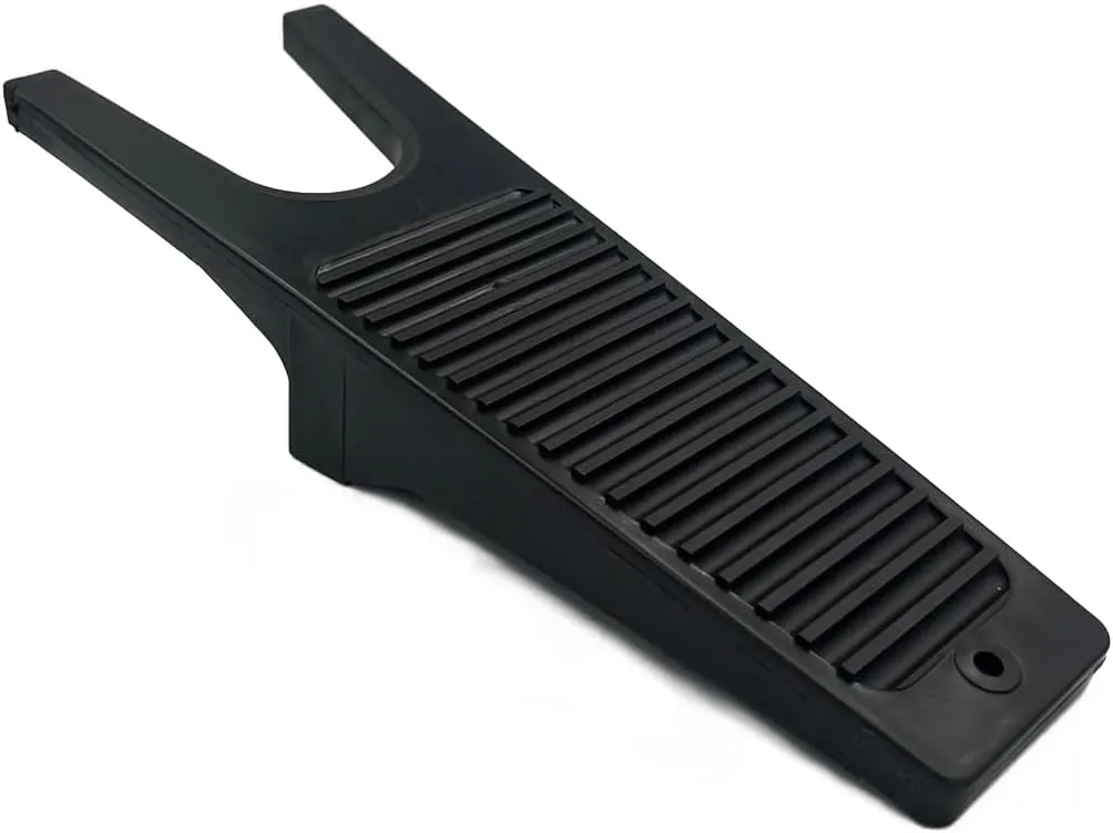 William Hunter Extra Grip Boot Jack - Heavy Duty Boot Puller and Boot Remover for Cowboy Boots - Boot Scraper & Cowboy Boot Puller for Work Boots & Outdoor Muck Shoes, Black