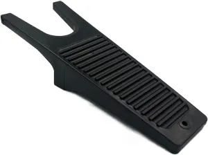 William Hunter Extra Grip Boot Jack - Heavy Duty Boot Puller and Boot Remover for Cowboy Boots - Boot Scraper & Cowboy Boot Puller for Work Boots & Outdoor Muck Shoes, Black