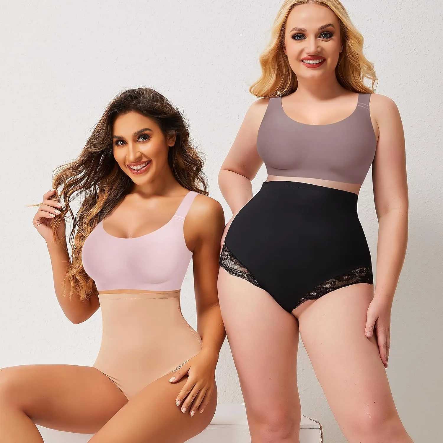 Wireless Bras for Women No Underwire Seamless Full Coverage Comfortable Everyday Bra with Medium Support