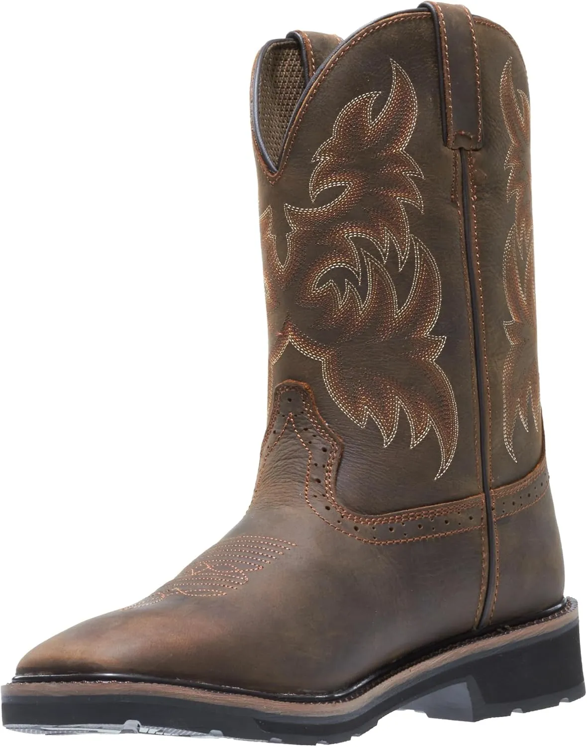 Wolverine Men's Rancher 10" Square Toe Steel Toe Work Boot