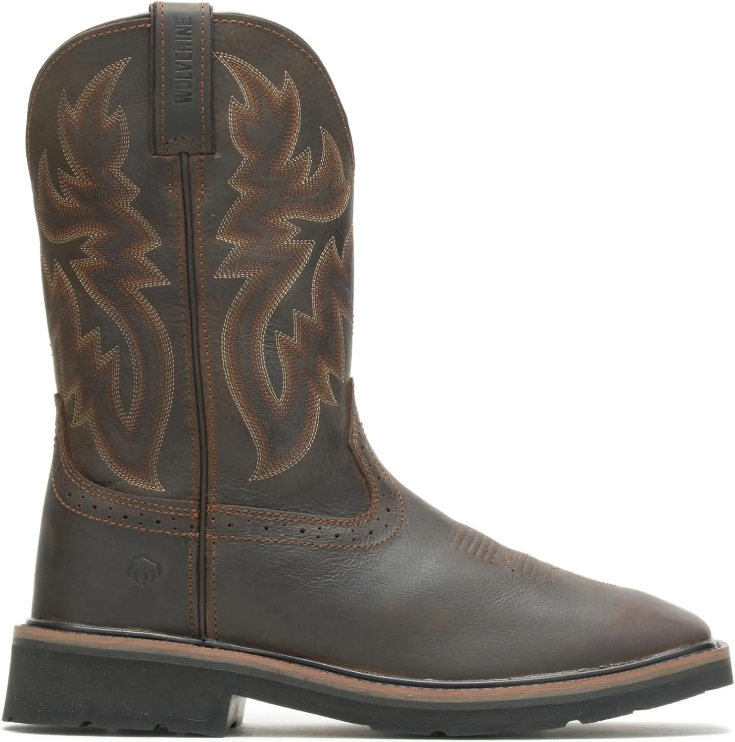 Wolverine Men's Rancher 10" Square Toe Steel Toe Work Boot