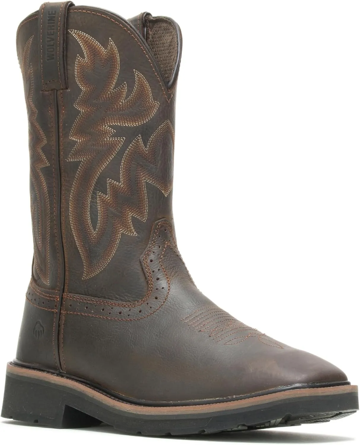Wolverine Men's Rancher 10" Square Toe Steel Toe Work Boot