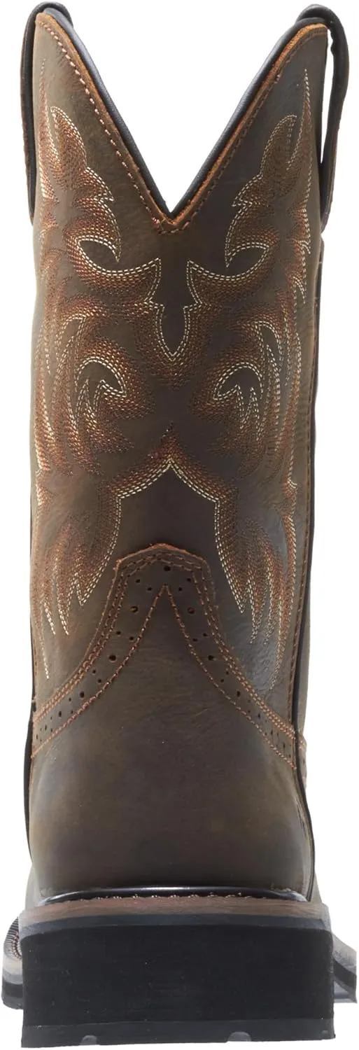 Wolverine Men's Rancher 10" Square Toe Steel Toe Work Boot