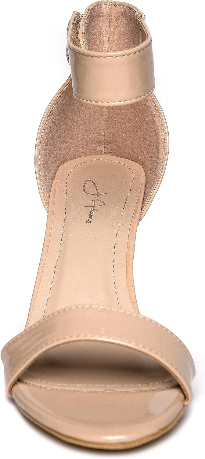 Women’s Ankle Strap Open Peep Toe High Heels | Dress, Wedding, Party Heeled Sandals | Elegant, Comfortable & Strappy