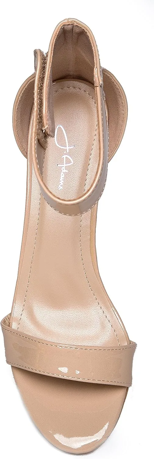 Women’s Ankle Strap Open Peep Toe High Heels | Dress, Wedding, Party Heeled Sandals | Elegant, Comfortable & Strappy