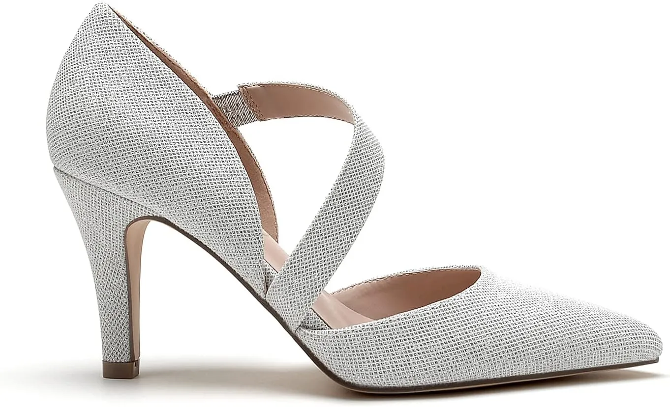 Women's Closed Toe Heel Pumps