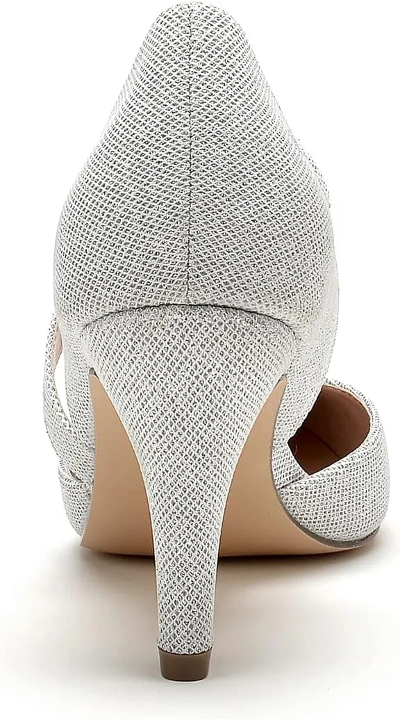 Women's Closed Toe Heel Pumps