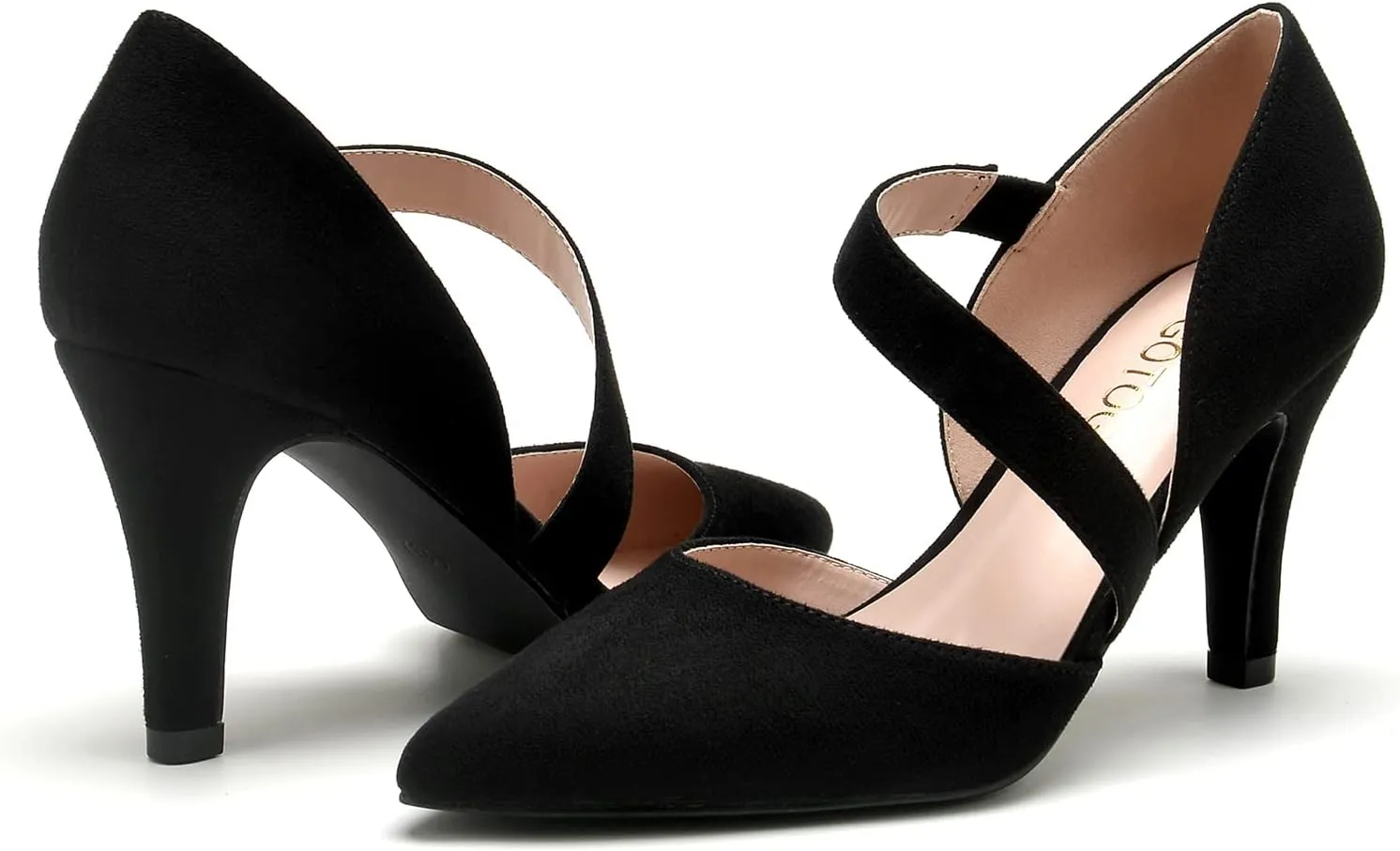 Women's Closed Toe Heel Pumps