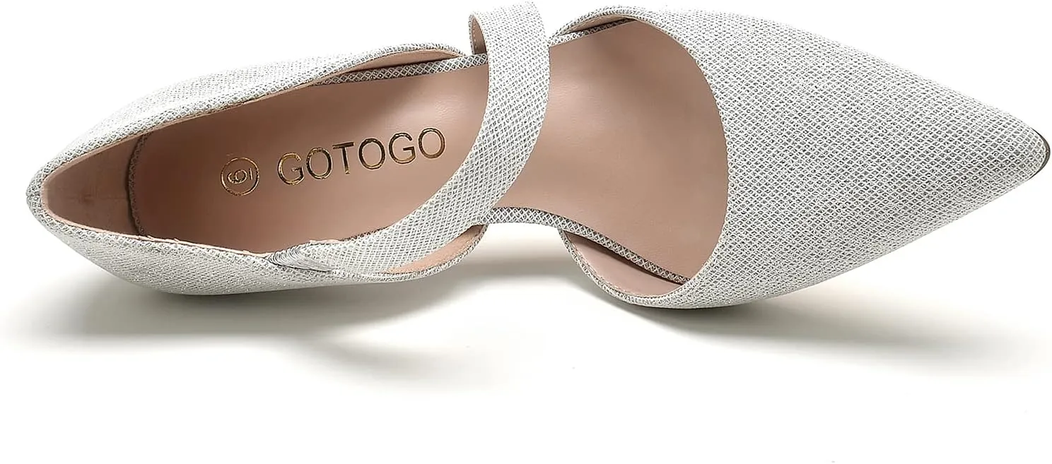 Women's Closed Toe Heel Pumps