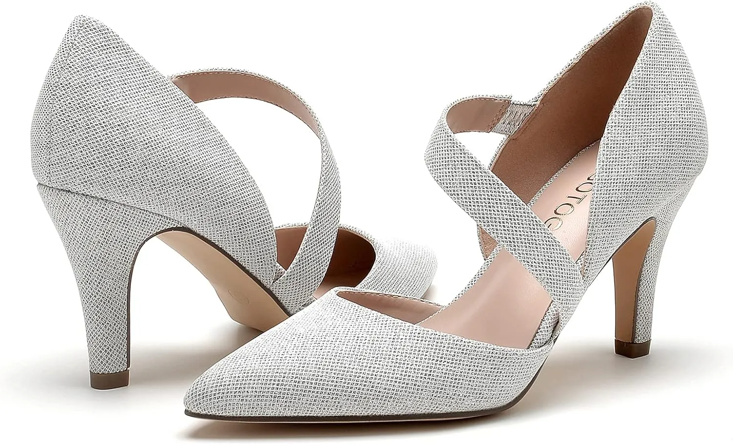 Women's Closed Toe Heel Pumps
