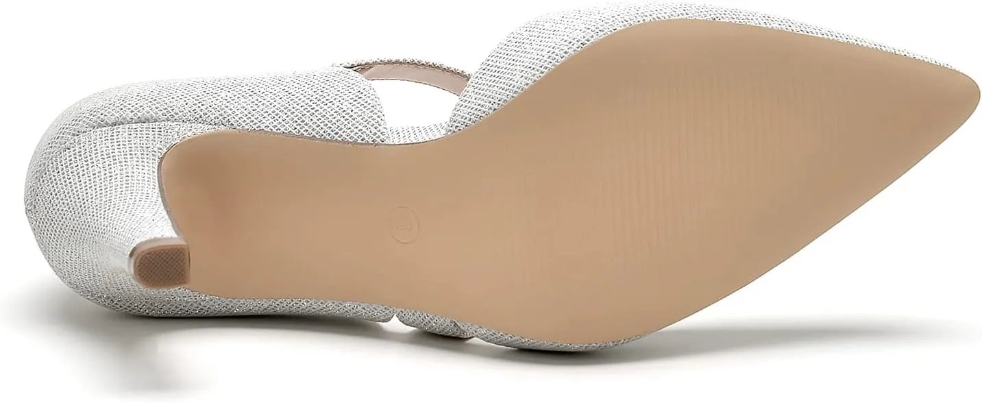 Women's Closed Toe Heel Pumps