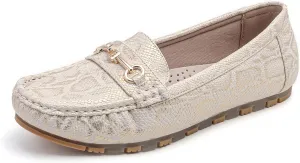 Women's Loafers Casual Slip on Flat Shoes Womens Penny Loafers Moccasions Comfort Dressy Work Shoes