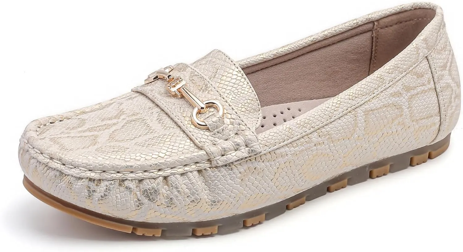 Women's Loafers Casual Slip on Flat Shoes Womens Penny Loafers Moccasions Comfort Dressy Work Shoes