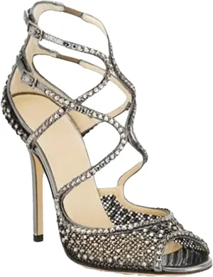 Women's Rhinestone Peep Toe Sandals, White Round Toe One Buckle Party