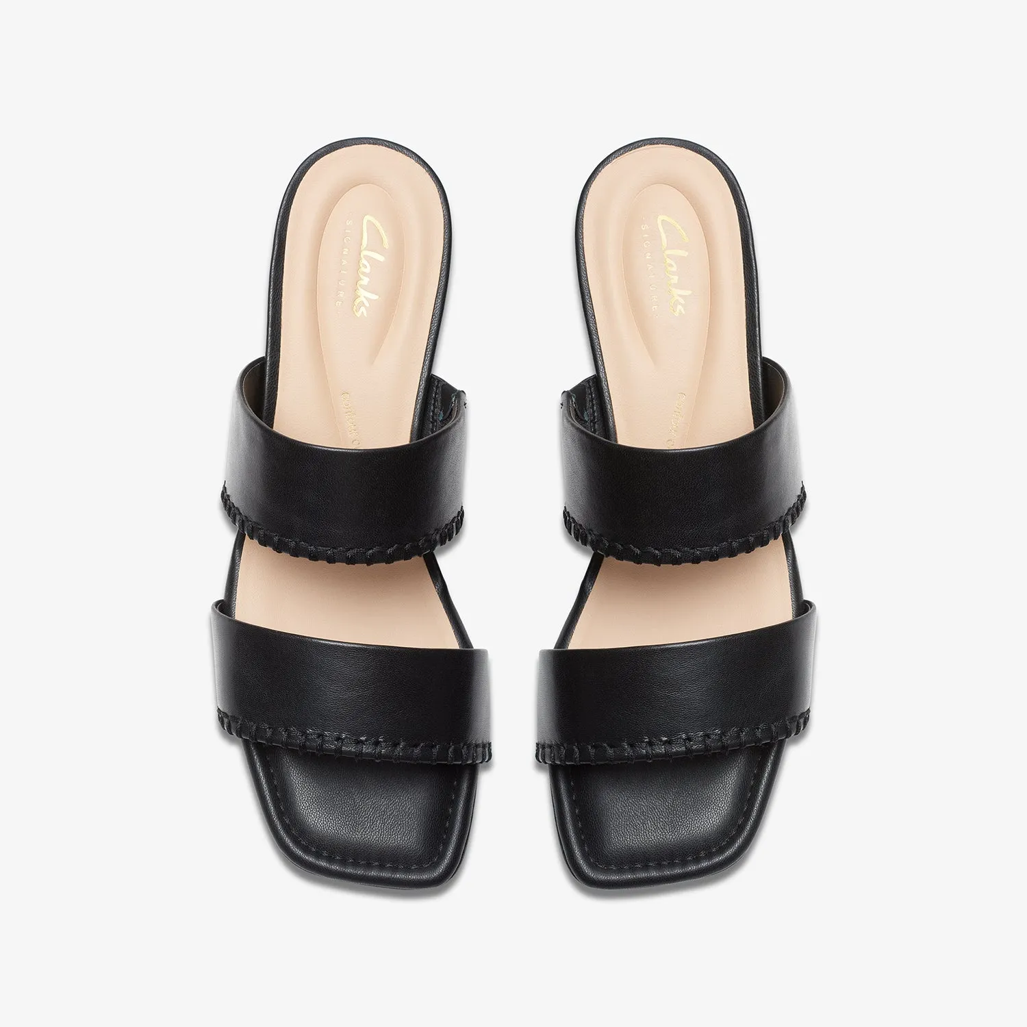 Womens - Serina35 Mule Black Leather